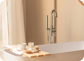 Seamless and hygienic — no dirt build-up or mould.